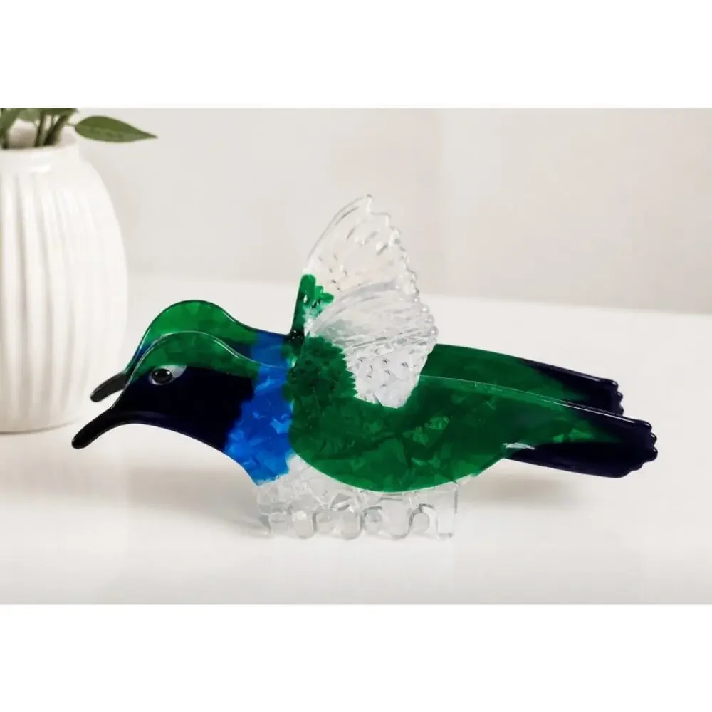 Acetate Bird Hair Claw Clip New